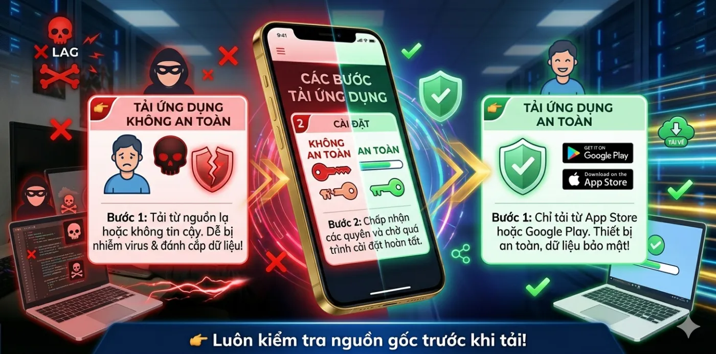 Hướng dẫn tải ứng dụng 1111 trên Android