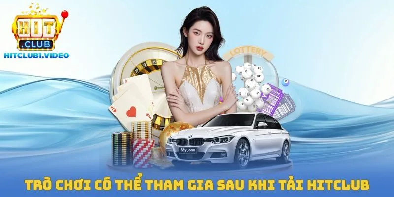 Trò chơi có thể tham gia sau khi tải Hitclub